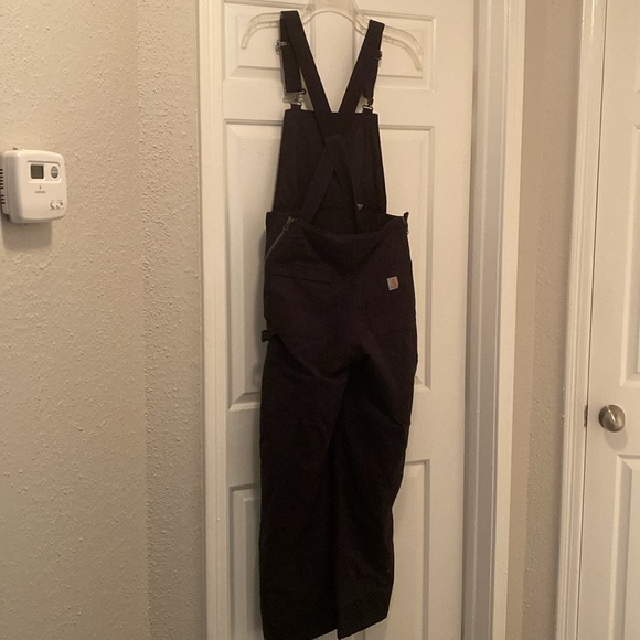 Women’s Petite Carhartt Thinsulated Bib Overalls - Picture 5 of 7